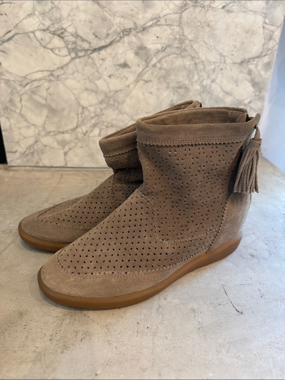 Isabel Marant Suede Booties Size 41